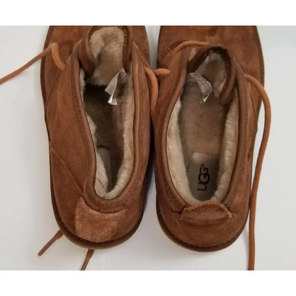 UGG Maksim Tamarind Men's Size 8 US Brown Suede Ankle Chukka Boots 1016680